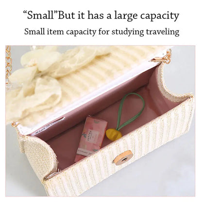Veloria™ Mini Straw Box Bag 