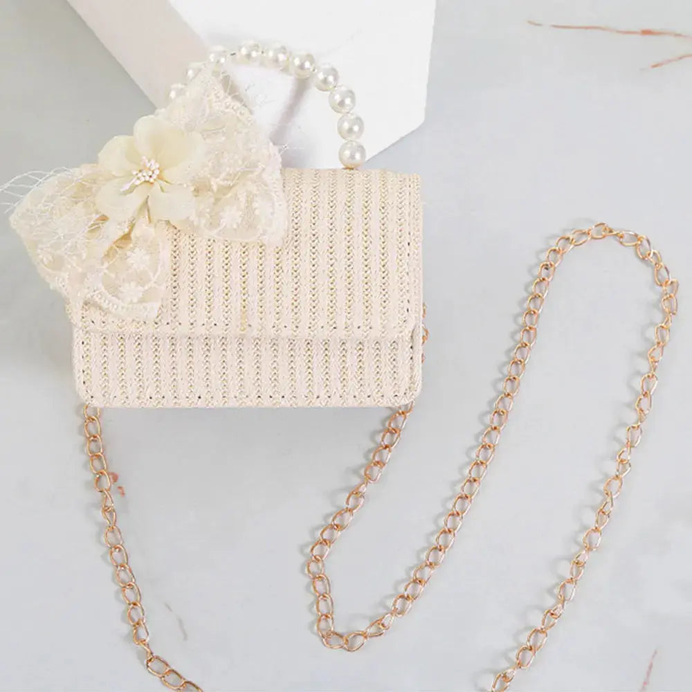 Veloria™ Mini Straw Box Bag 