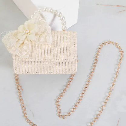 Veloria™ Mini Straw Box Bag 