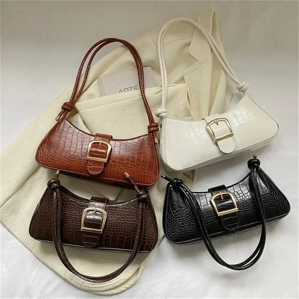 Veloria™ PU Leather Trend Shoulder Bag 