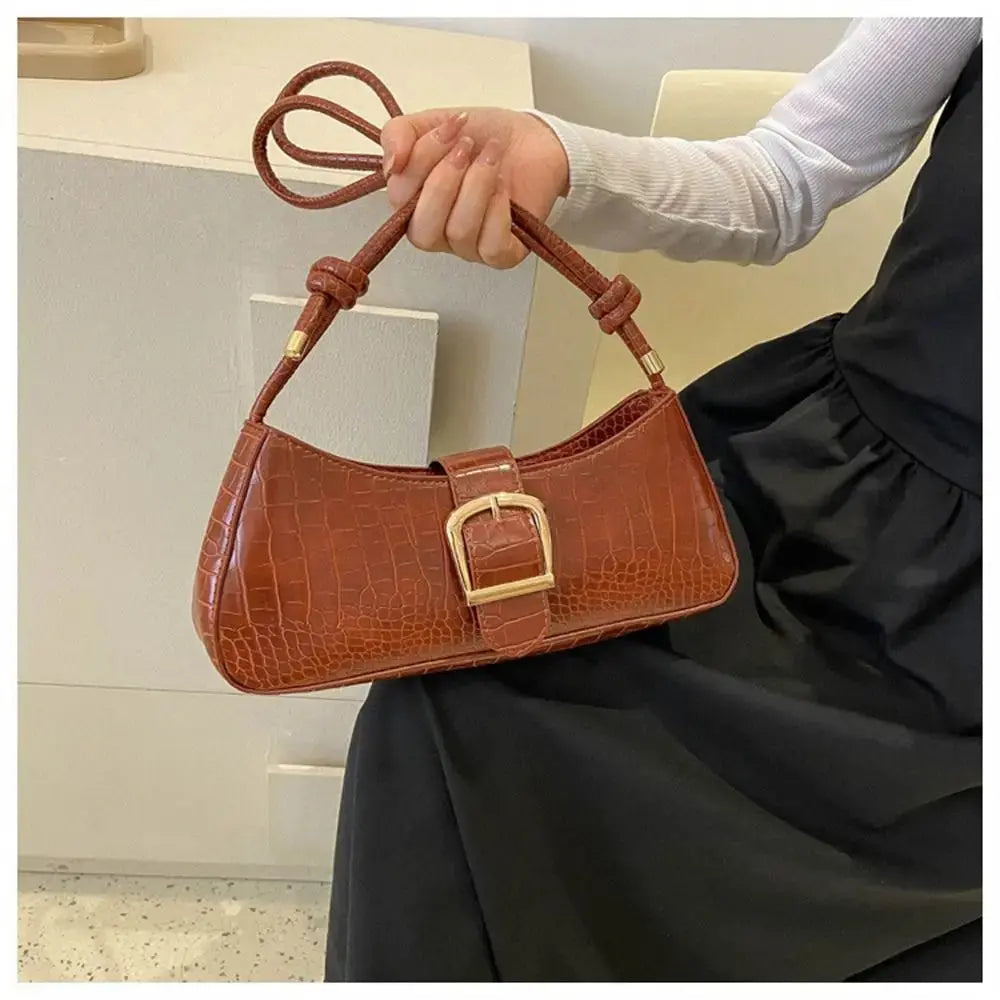 Veloria™ PU Leather Trend Shoulder Bag 