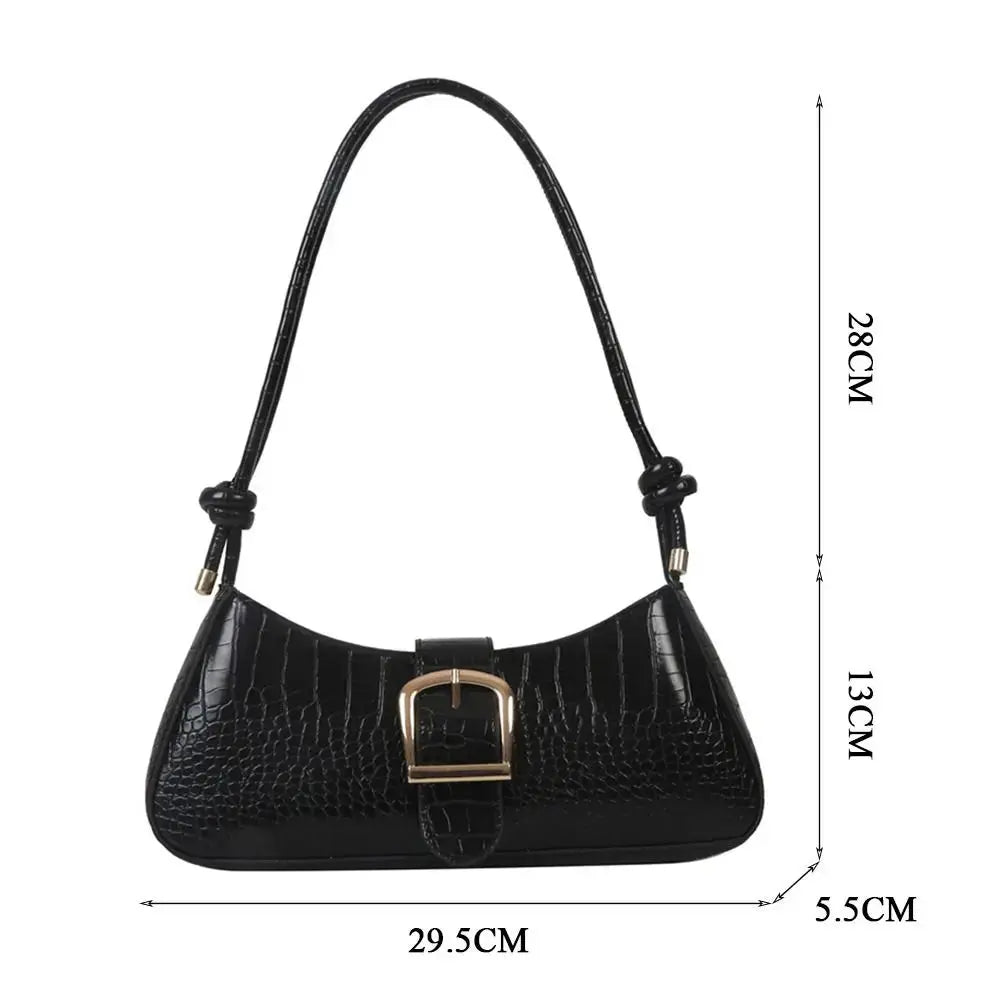 Veloria™ PU Leather Trend Shoulder Bag 