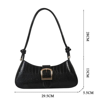 Veloria™ PU Leather Trend Shoulder Bag 