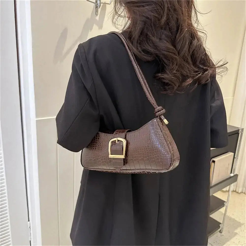 Veloria™ PU Leather Trend Shoulder Bag 