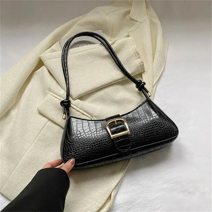 Veloria™ PU Leather Trend Shoulder Bag 