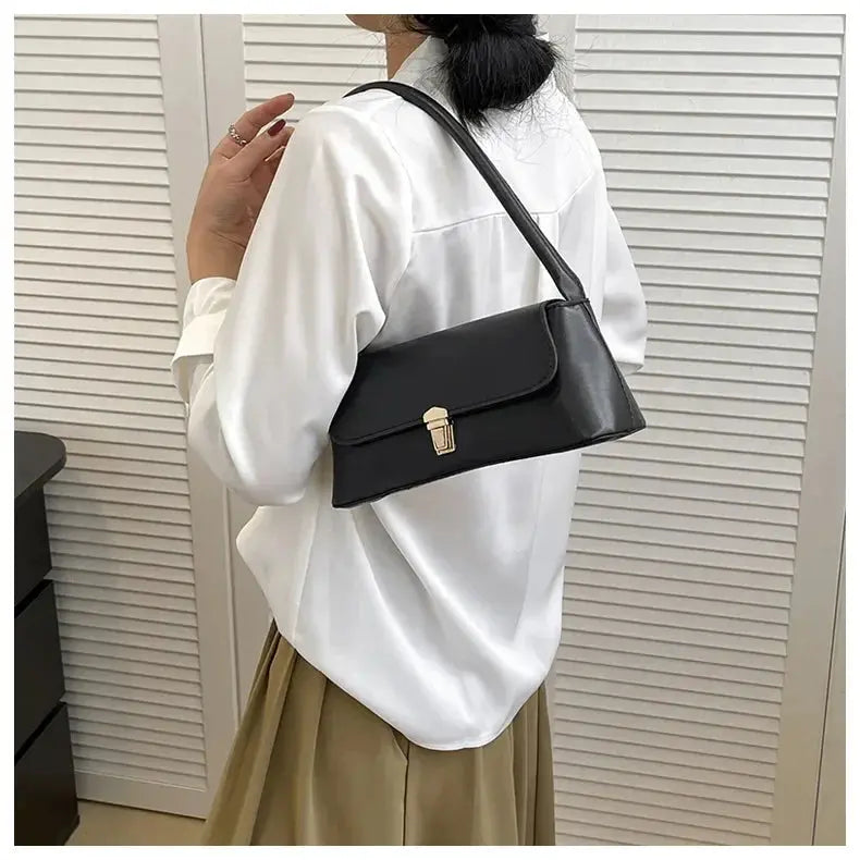Veloria™ Retro Flap Shoulder Bag 