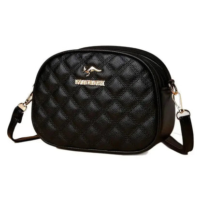 Veloria™ Round PU Messenger Bag 