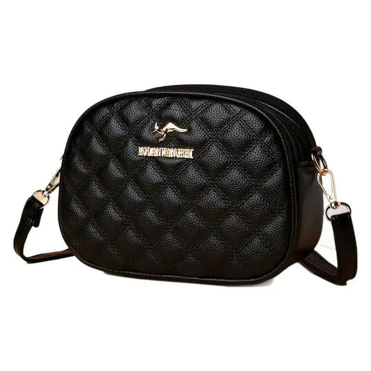 Veloria™ Round PU Messenger Bag 