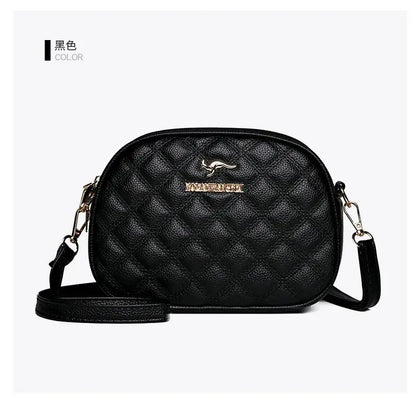 Veloria™ Round PU Messenger Bag 