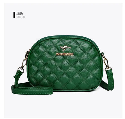 Veloria™ Round PU Messenger Bag 