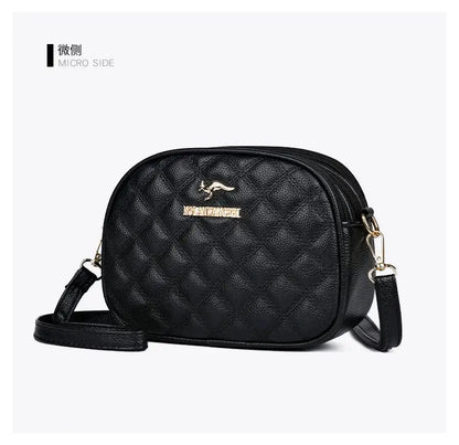 Veloria™ Round PU Messenger Bag 