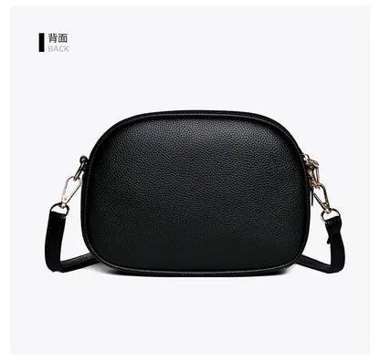 Veloria™ Round PU Messenger Bag 