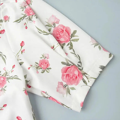 Veloria™ Ruffled Puff Sleeve Mini Dress 