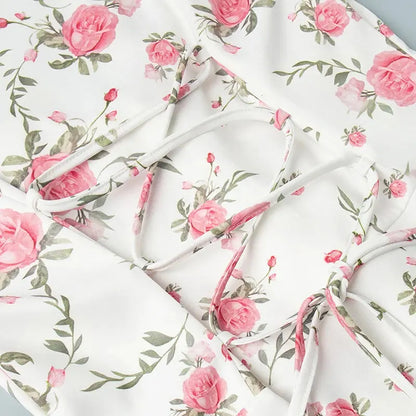 Veloria™ Ruffled Puff Sleeve Mini Dress 