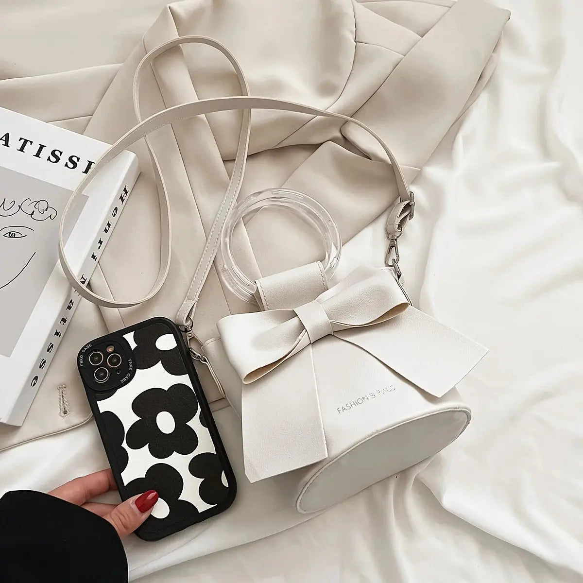 Veloria™ Sequin Ruched Evening Satchel 