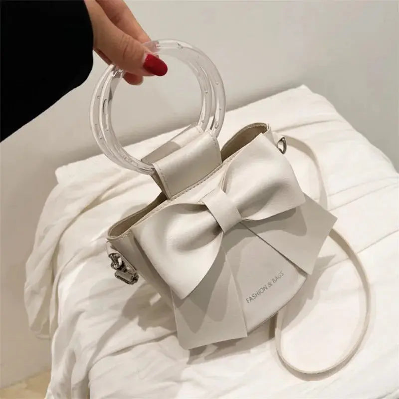 Veloria™ Sequin Ruched Evening Satchel 