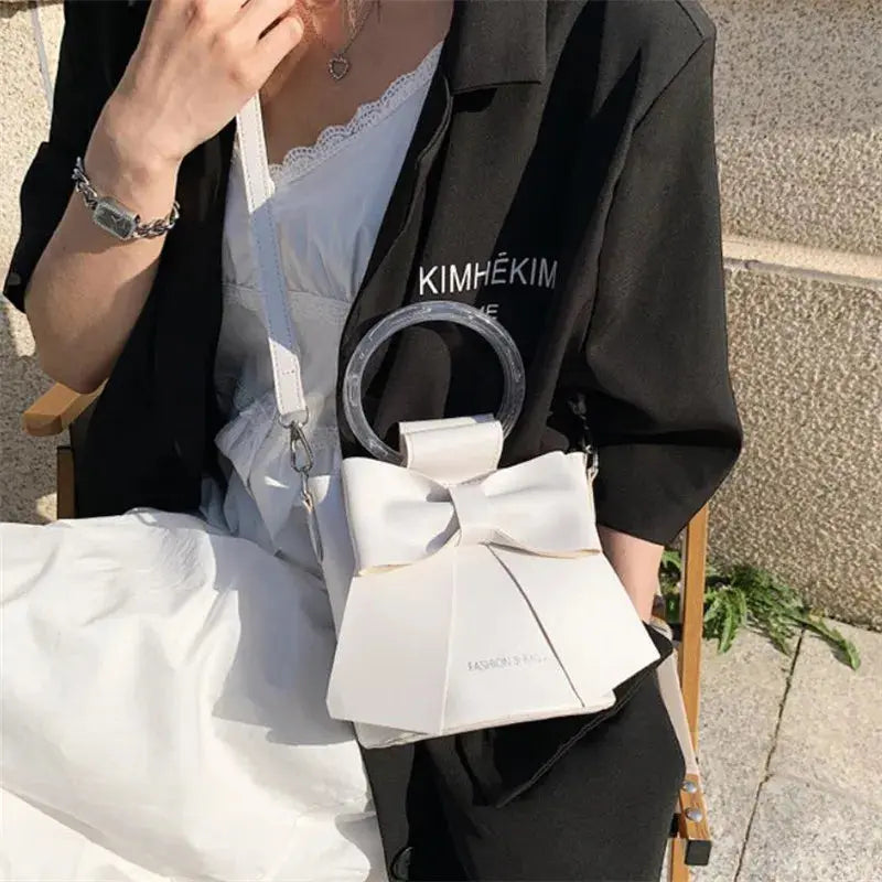 Veloria™ Sequin Ruched Evening Satchel 