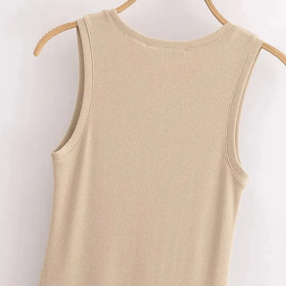 Veloria™ Sleeveless Patchwork Maxi Dress 