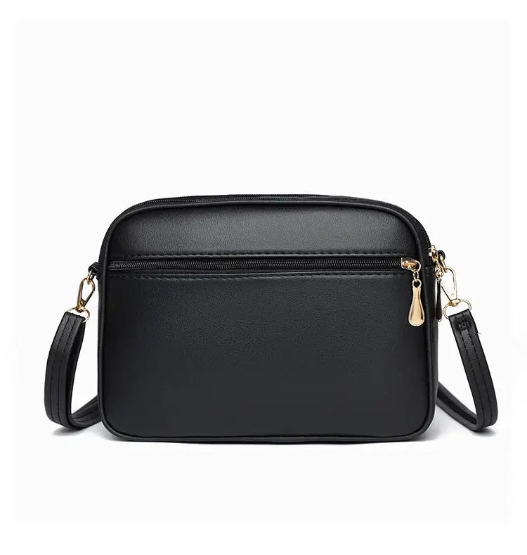 Veloria™ Soft Shell PU Messenger Bag 