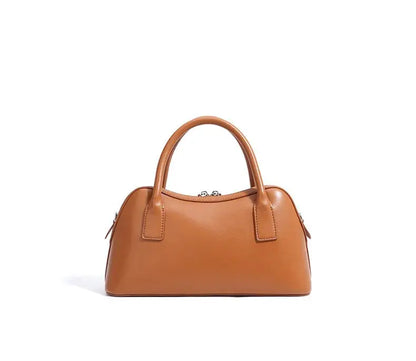 Veloria™ Split Leather Boston Bag 