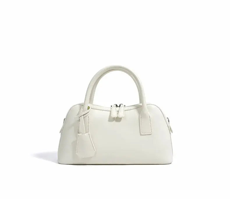 Veloria™ Split Leather Boston Bag 