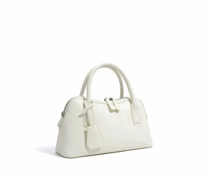 Veloria™ Split Leather Boston Bag 