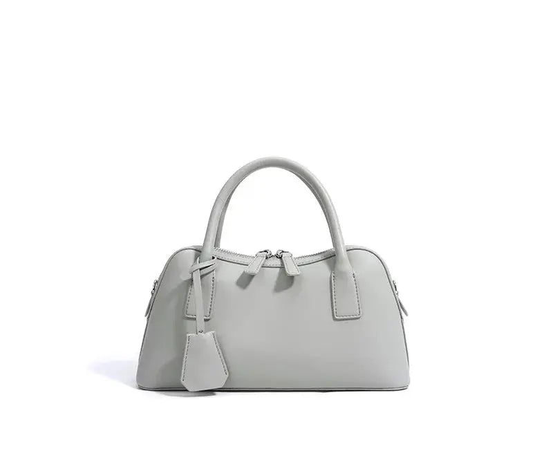 Veloria™ Split Leather Boston Bag 