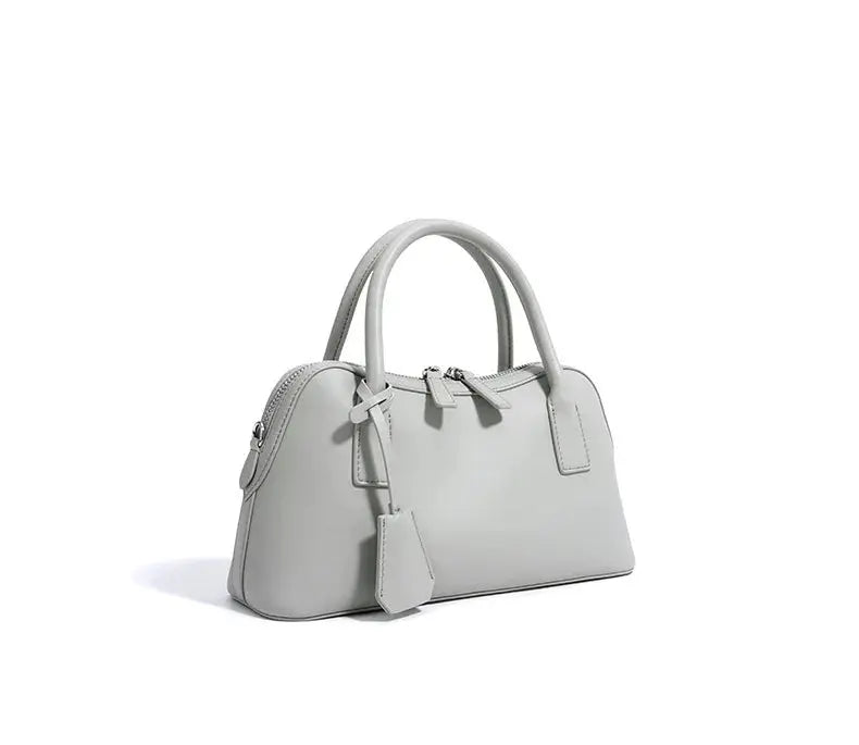 Veloria™ Split Leather Boston Bag 