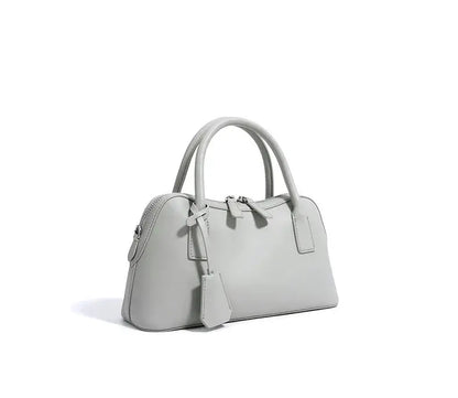 Veloria™ Split Leather Boston Bag 