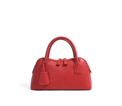 Veloria™ Split Leather Boston Bag 