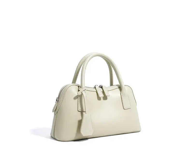 Veloria™ Split Leather Boston Bag 