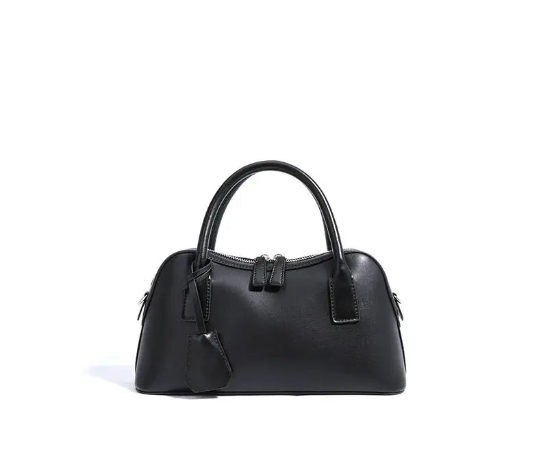 Veloria™ Split Leather Boston Bag 