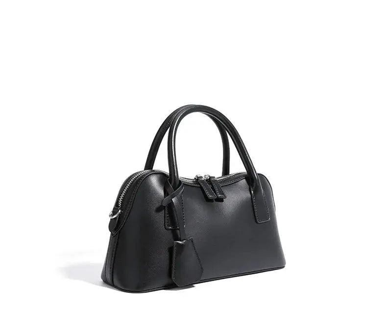 Veloria™ Split Leather Boston Bag 