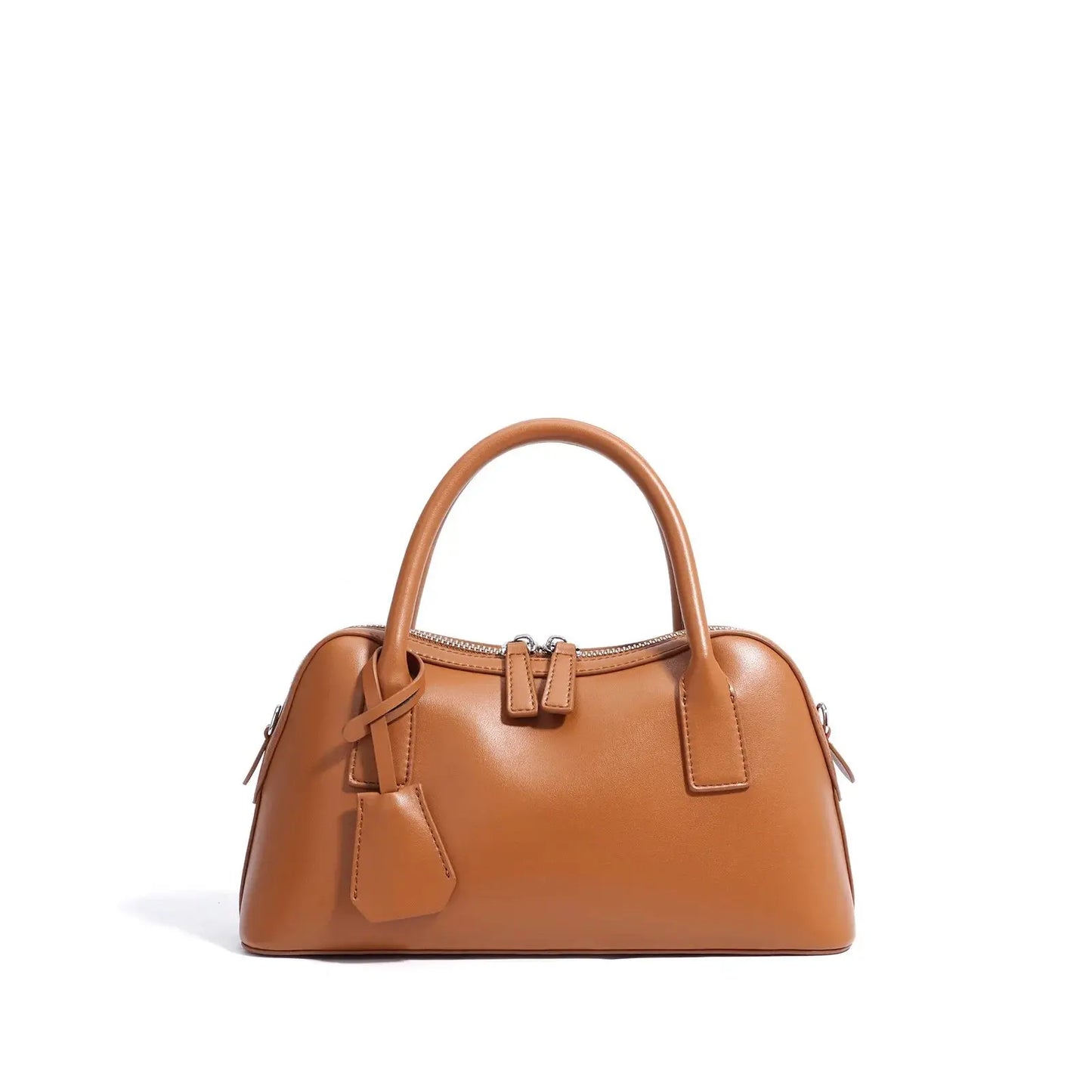 Veloria™ Split Leather Boston Bag 