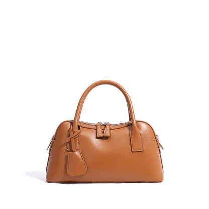 Veloria™ Split Leather Boston Bag 