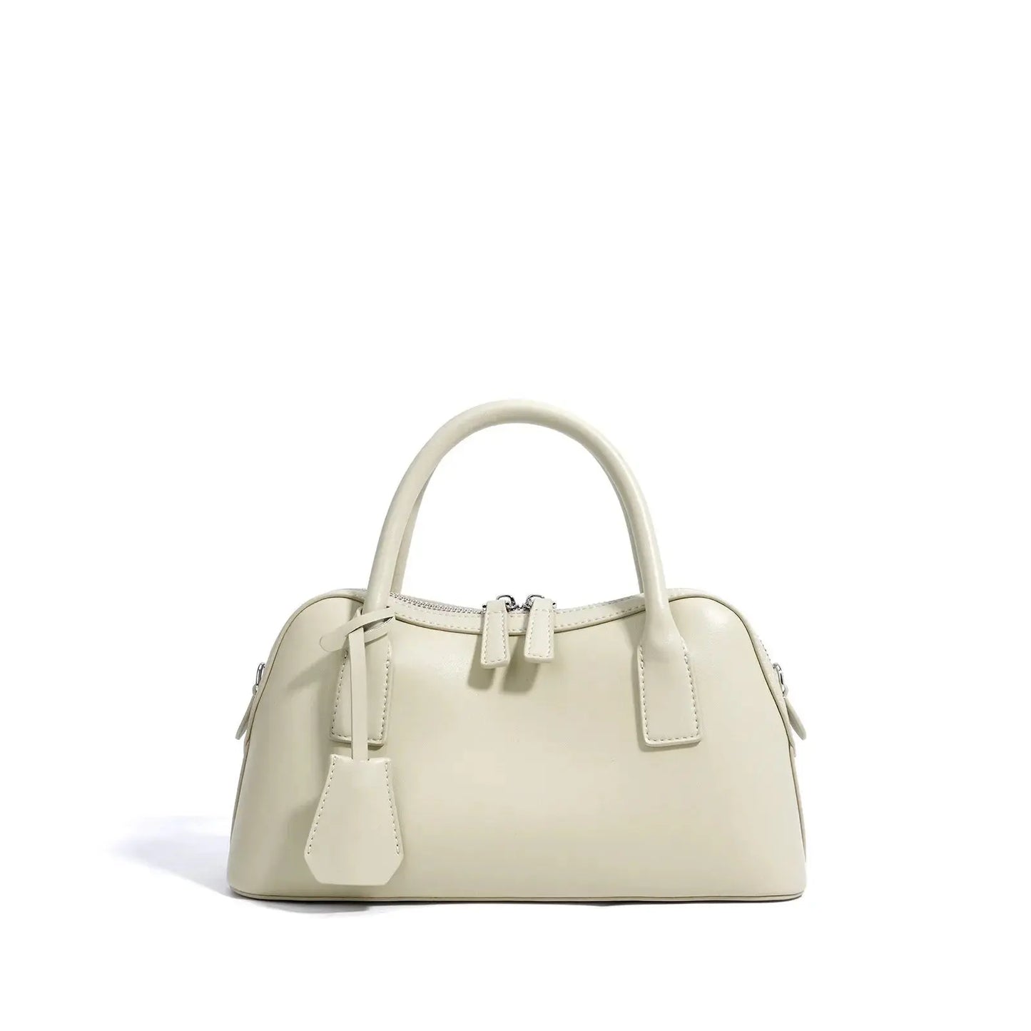 Veloria™ Split Leather Boston Bag 