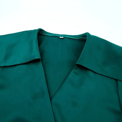 Veloria™ Tiered Ruffle Puff Sleeve Midi Dress 