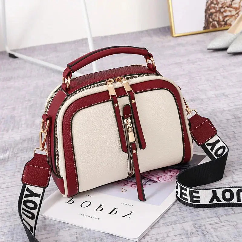 Veloria™ UrbanFlap PU Shoulder Bag 