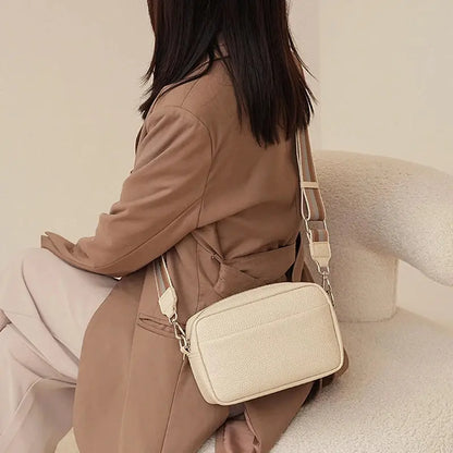 Veloria™ UrbanFlap PU Shoulder Bag 