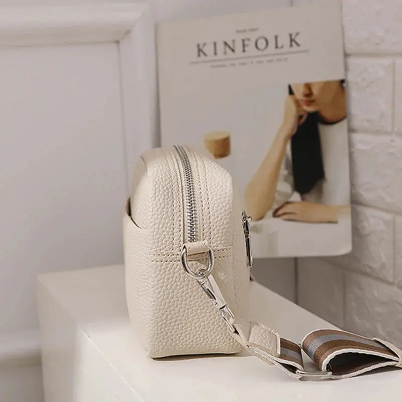 Veloria™ UrbanFlap PU Shoulder Bag 