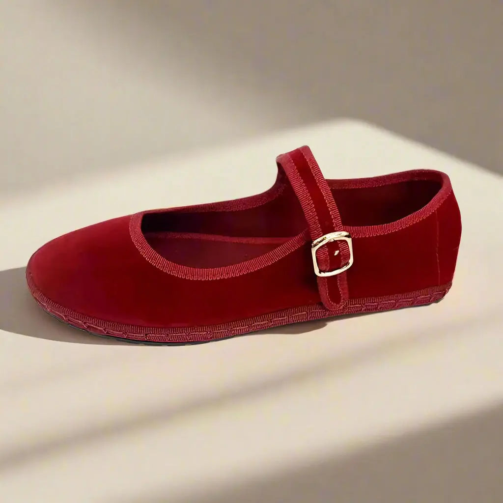 Veloria™ Velvet Ballet Flats 
