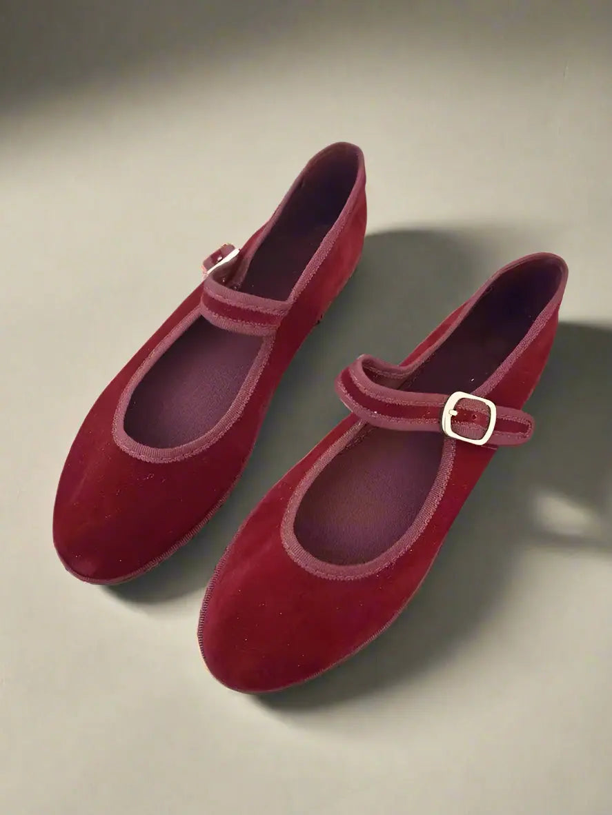 Veloria™ Velvet Ballet Flats 