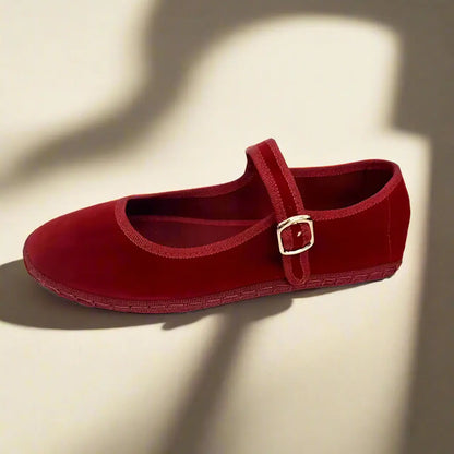 Veloria™ Velvet Ballet Flats 