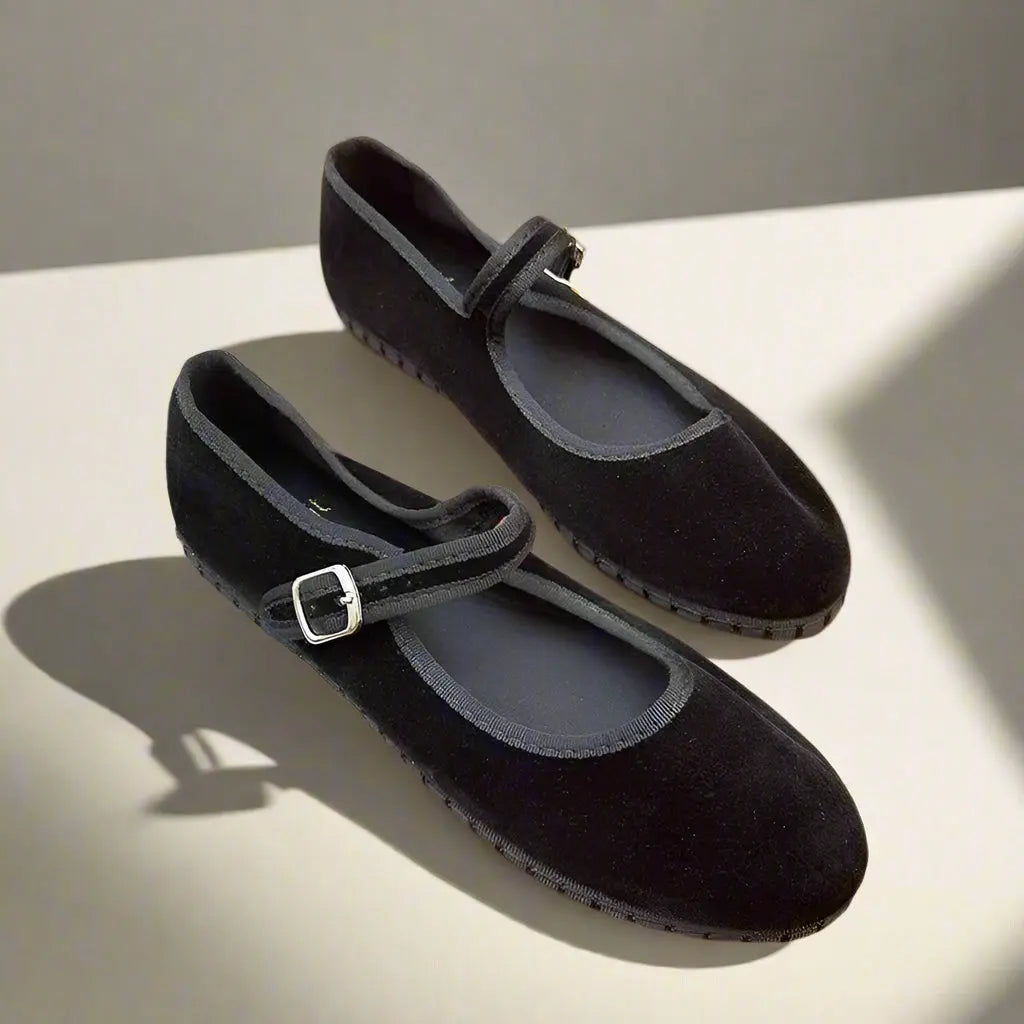 Veloria™ Velvet Ballet Flats 