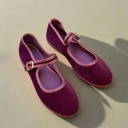 Veloria™ Velvet Ballet Flats 