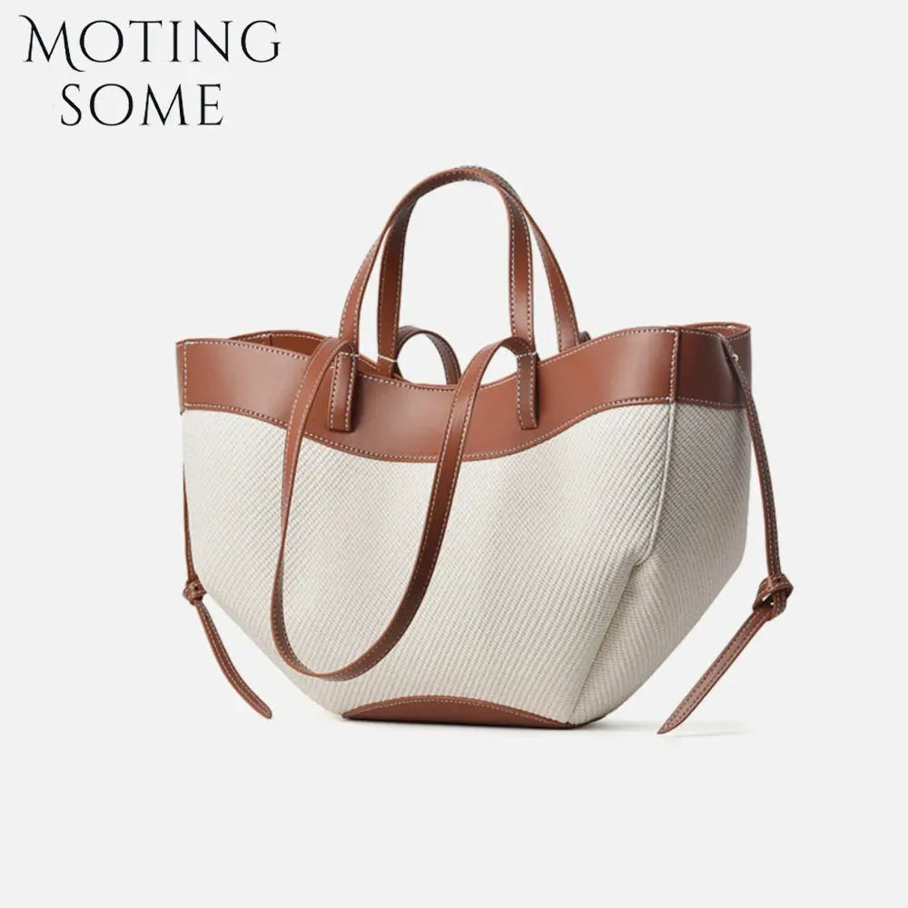 Veloria™ Winged Cotton Tote 