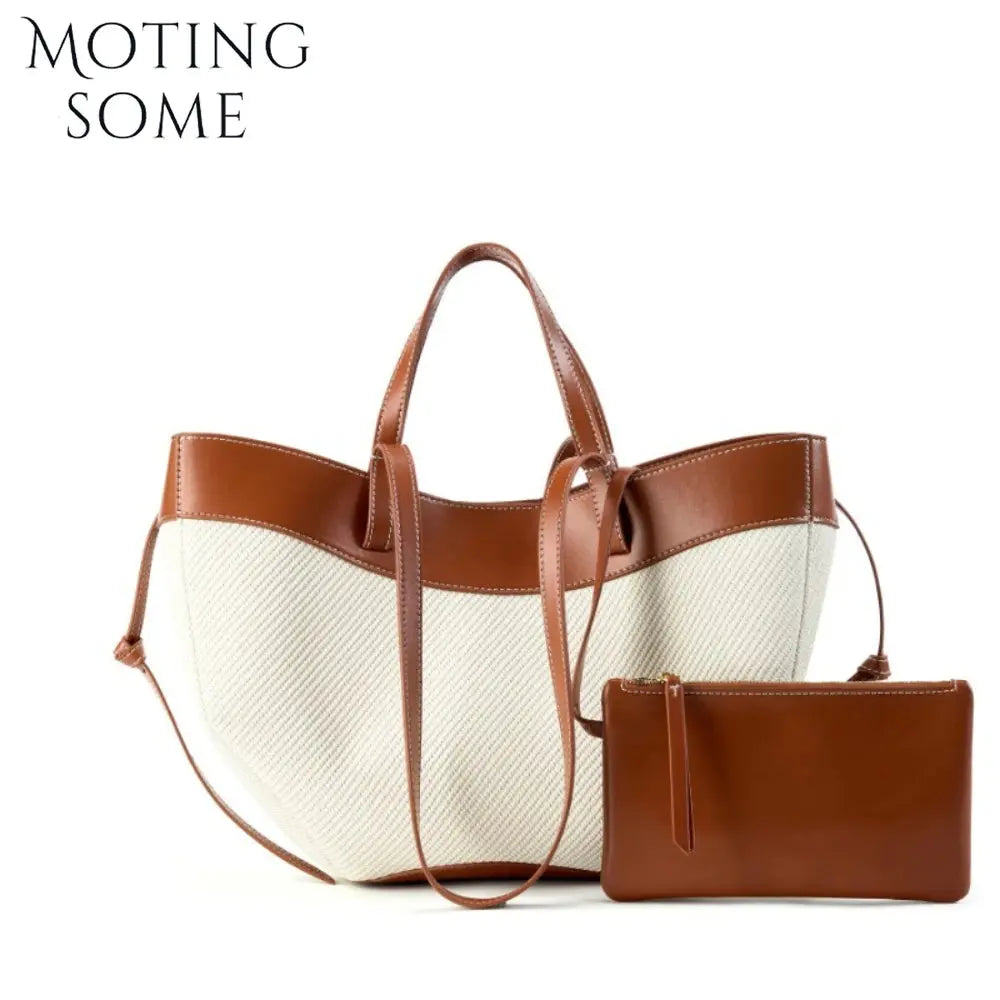 Veloria™ Winged Cotton Tote 