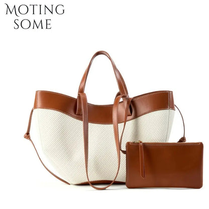 Veloria™ Winged Cotton Tote 