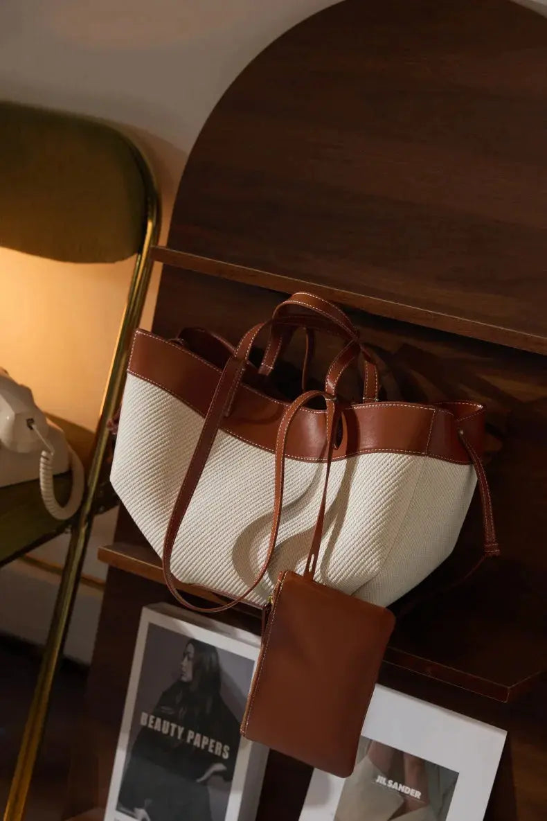 Veloria™ Winged Cotton Tote 