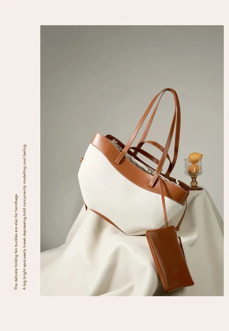 Veloria™ Winged Cotton Tote 